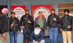 Gangster Goldy Brar’s close aide arrested by Punjab Police from Himachal